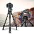 Rtako VT-860S, Remote Control, 170cm Carbon Steel Photography Tripods for Camera and Mobiles
